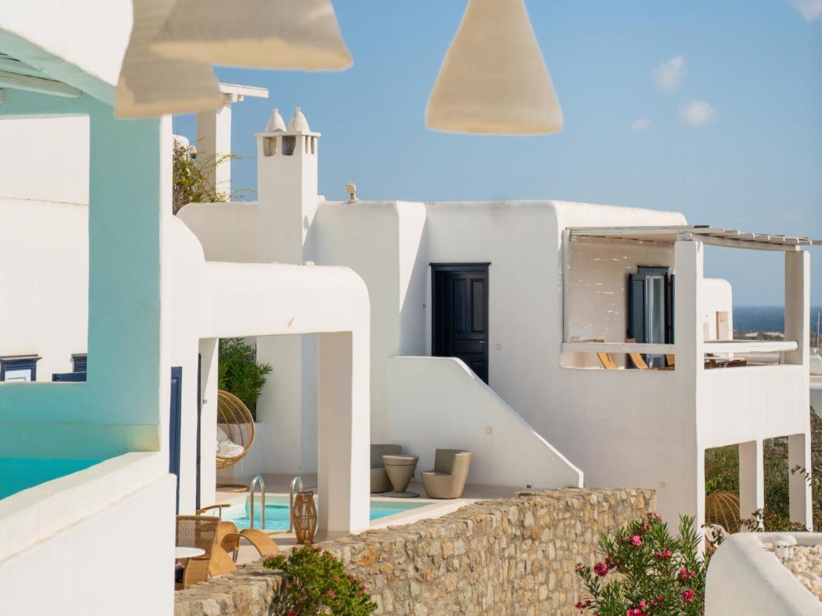 Mykonos Blu, Grecotel Boutique Resort Psarrou Extérieur photo