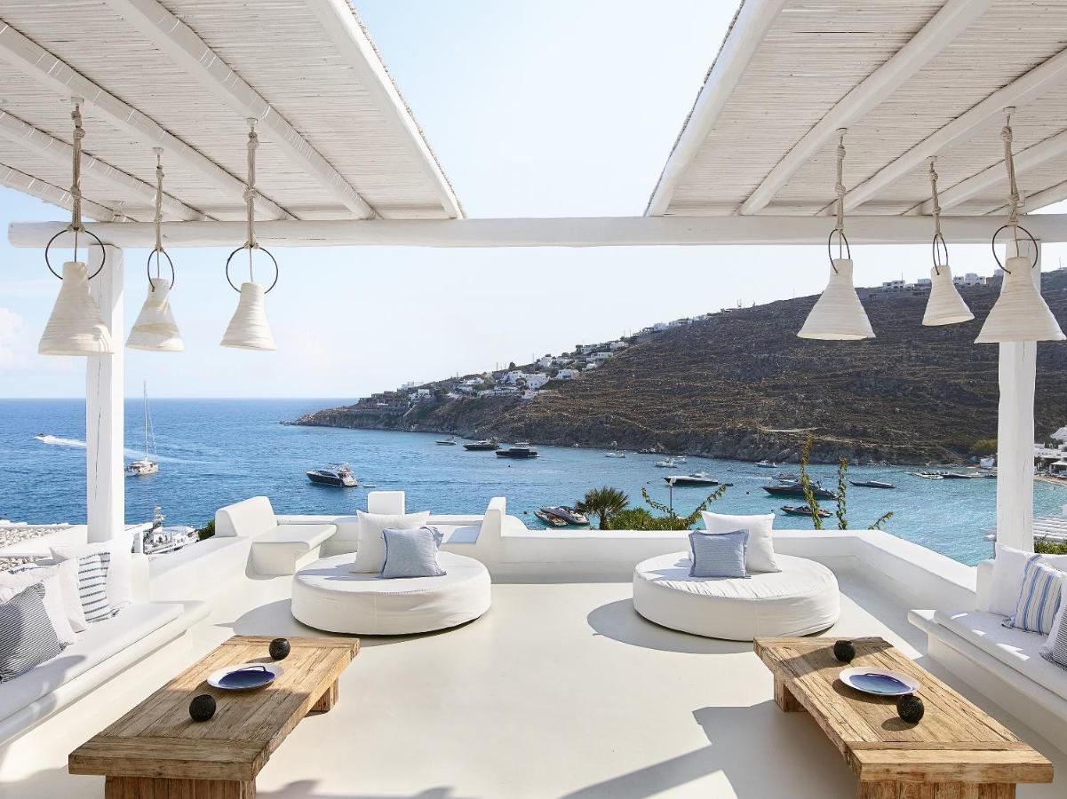 Mykonos Blu, Grecotel Boutique Resort Psarrou Extérieur photo