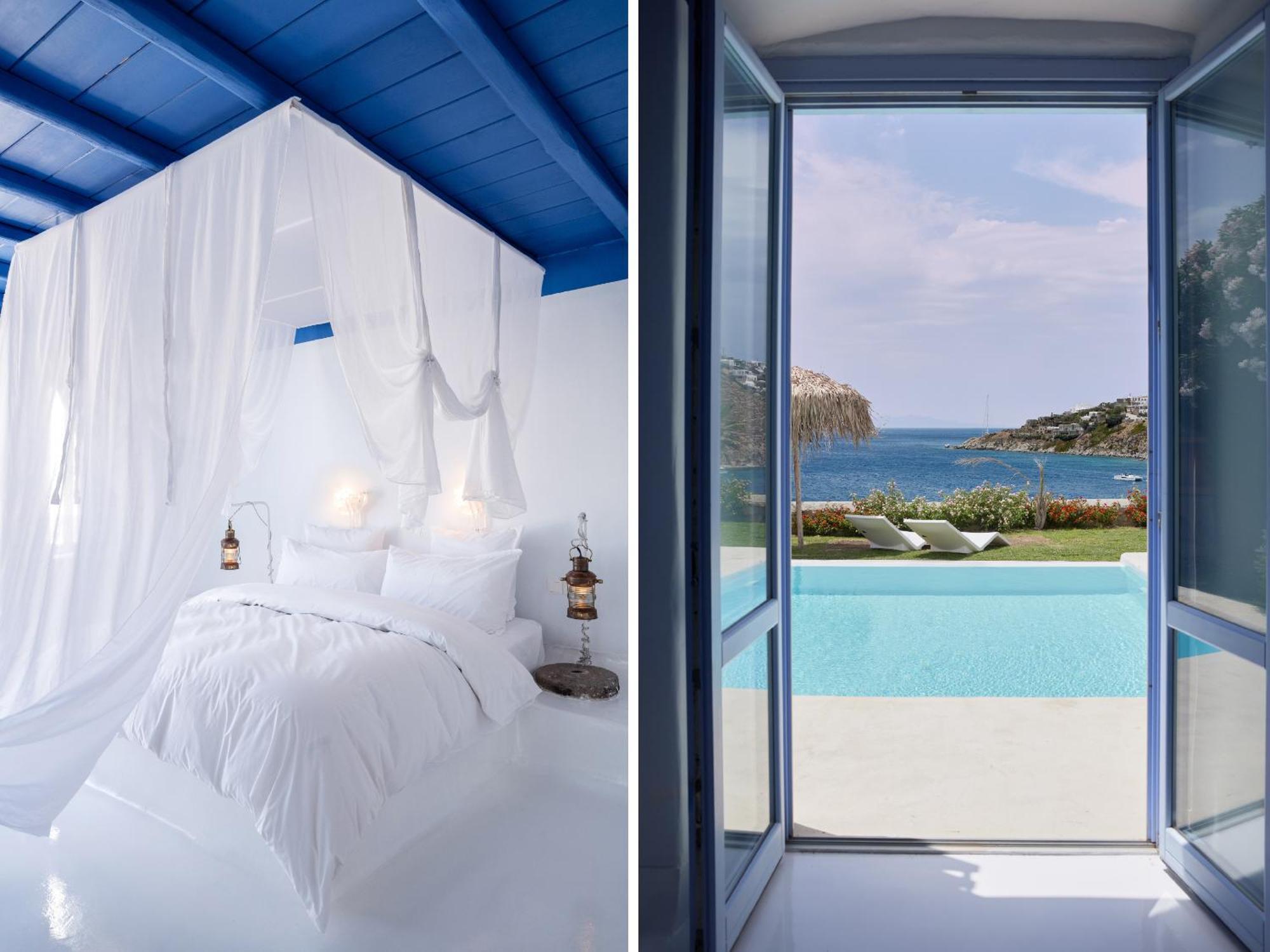 Mykonos Blu, Grecotel Boutique Resort Psarrou Extérieur photo