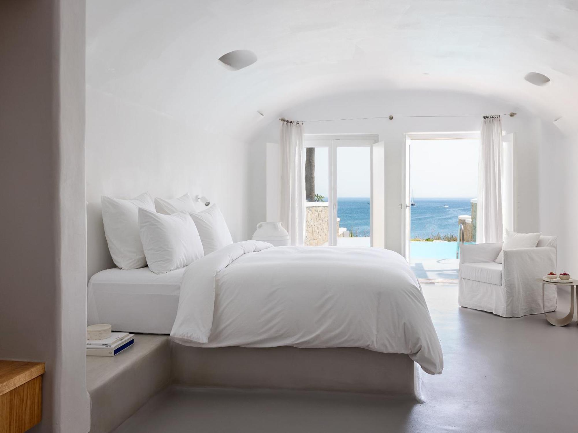 Mykonos Blu, Grecotel Boutique Resort Psarrou Extérieur photo